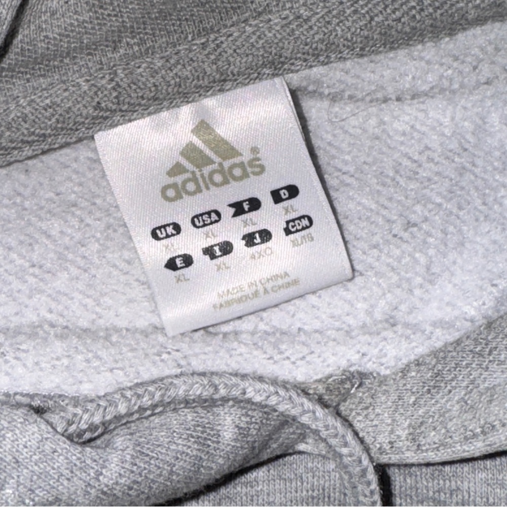 Oakland A’s Adidas Gray Athletics Hoodie Size Extra Large - Picture 2 of 7